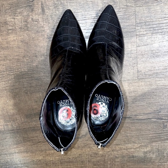 Vince Camuto Benedie Crocodile Booties - Picture 6 of 7